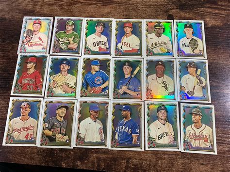 Topps Allen Ginter Hot Box Foil Lot Partial Set Cards All