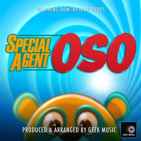 Special Agent Oso Personalised Cake Topper