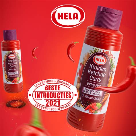 Hela Kruiden Ketchup Curry Extra Hot Beste Introductie 2021 Hela