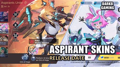 Chang E And Lesley Aspirant Free Skin Event Release Date Mobile