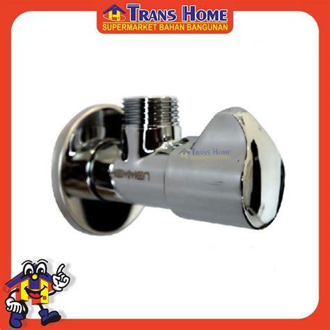 Jual Keran Stop Toilet WC Jet Shower Valve Tembok Kran Air Hemmen HM