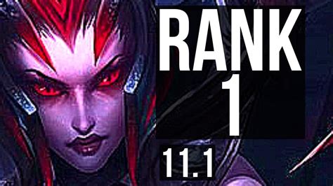 Elise Vs Rengar Jungle Rank 1 Rank 1 Elise 8 2 7 Euw Master