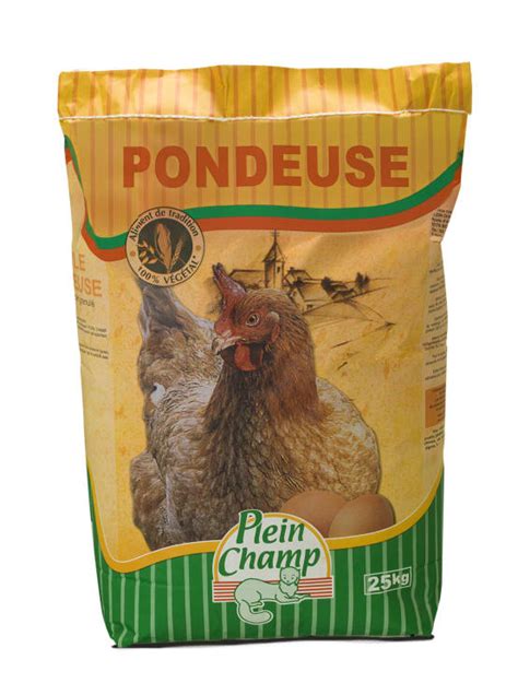 Plein Champ Aliments Complet Pour Poules Pondeuse Kg Gamm Vert