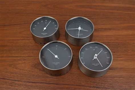 Henning Koppel Georg Jensen Clock Thermometer Hygrometer