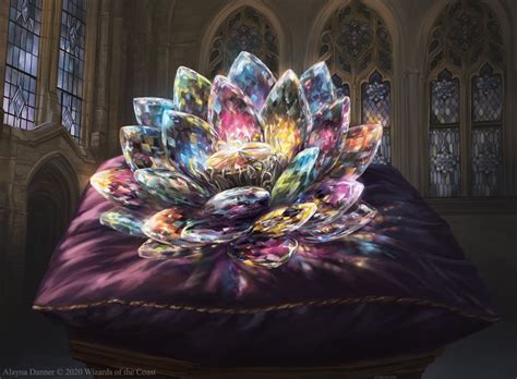 Jeweled Lotus MtG Art from Commander Legends Set by Alayna Danner - Art of Magic: the Gathering