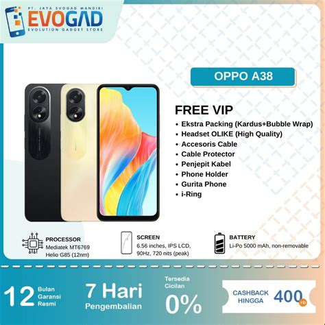 Jual Oppo A G Gb Mediatek G Inc Mah