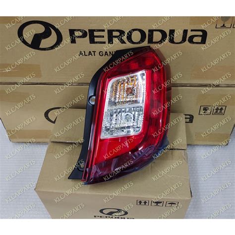 Perodua Axia Tail Lamp Rear Light Back Light Original Product Shopee