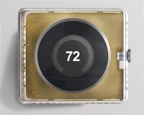 Amazing Locking Thermostat Cover For Storables