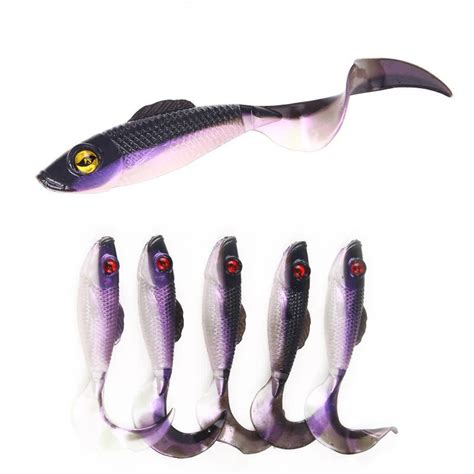 Cebo De Silicona Suave Peces Ocean Rock Pesca Aparejos 7 5 Cm 5g Cebo