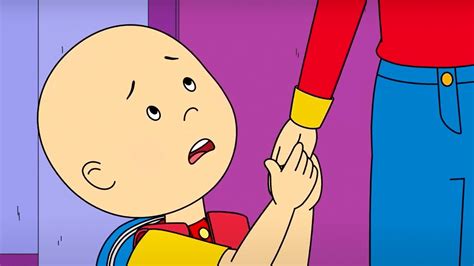 New School | Caillou Cartoon - YouTube