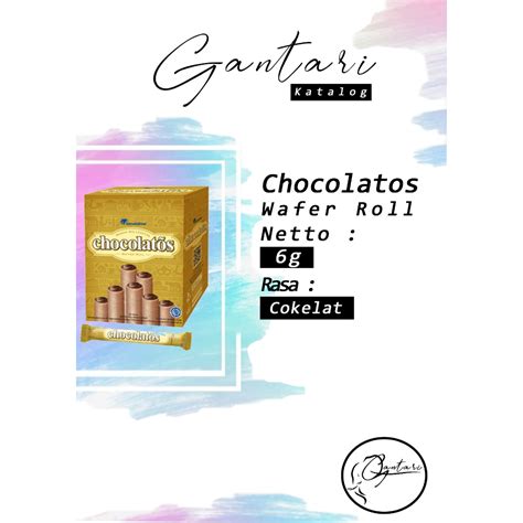 Jual Chocolatos Wafer Roll G Isi Pcs Box Shopee Indonesia