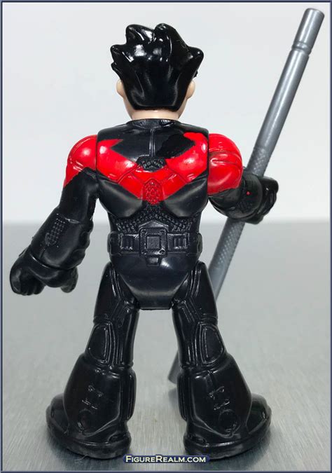 Nightwing Black Red Costume Dc Super Friends Imaginext Blind