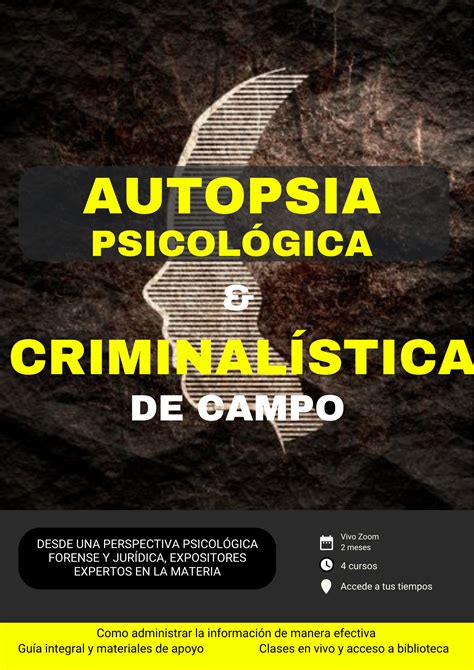 Pericia Criminal Stica Academia Forense