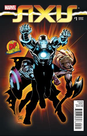 DYNAMIC FORCES AVENGERS AND X MEN AXIS 1 DYNAMIC FORCES EXCLUSIVE