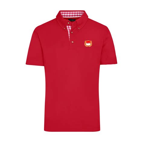 Fr Nkisches Trachten Poloshirt Mit Fr Nkischem Wappen Bestickt