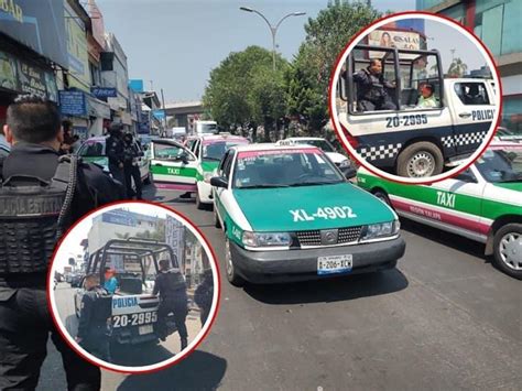 Ri A Termina Mal Taxistas Se Agarran A Golpes En La Avenida Chedraui