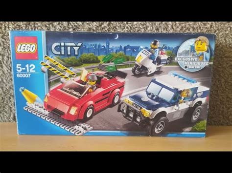 Lego City 60007 set bemutatás - Vakmerő száguldás ( High Speed Chase ...