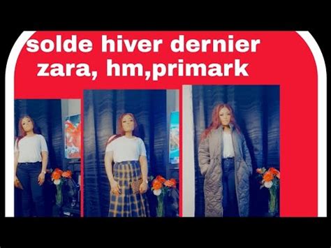 Haul Solde Hiver Dernier Zara Hm Primark Youtube