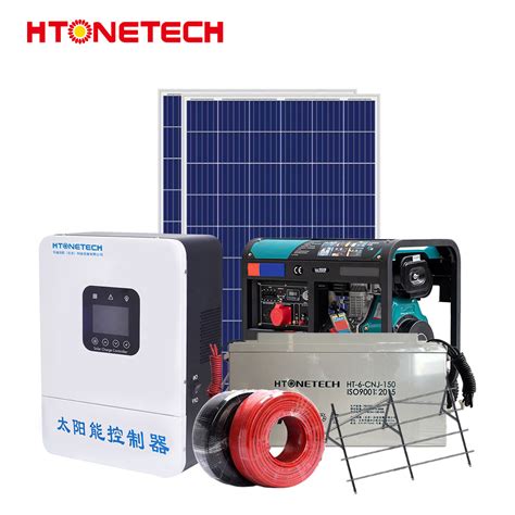 Htonetech Kw Off Grid Solar Energy System Factory China W W