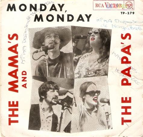 The Mamas And The Papas Monday Monday California Dreamin Hey Girl Spanish Harlem