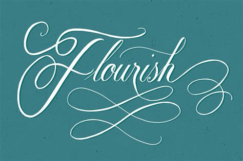 Embellish Your Lettering With Flourishes Ipad Calligraphy