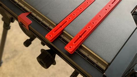 Perfect Fit Miter Bars Runners For Skil Ts Table Saws With Tabbed