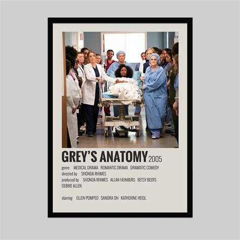 Grey S Anatomy Wall Poster PrintBlow Vintage Polaroids And