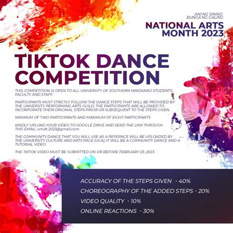 USM LIKHAWITAN: Tiktok Dance Competition – University of Southern Mindanao