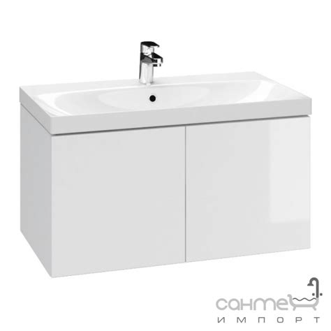Тумба под раковину Cersanit Colour 80 белая купить с доставкой по Киеву ...