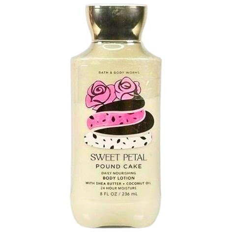 Bath And Body Works Sweet Petal Pound Cake Body Lotion 8oz