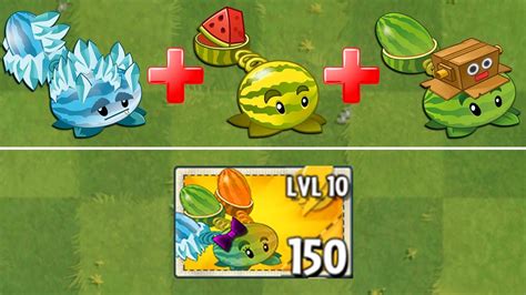 Plants Vs Zombies 2 Team PULT MELON PULT WINTER MELON Plants Power