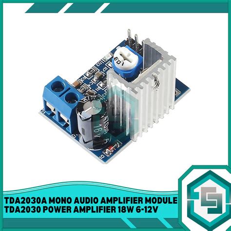 Jual Tda A Mono Audio Amplifier Module Tda Power Amplifier W