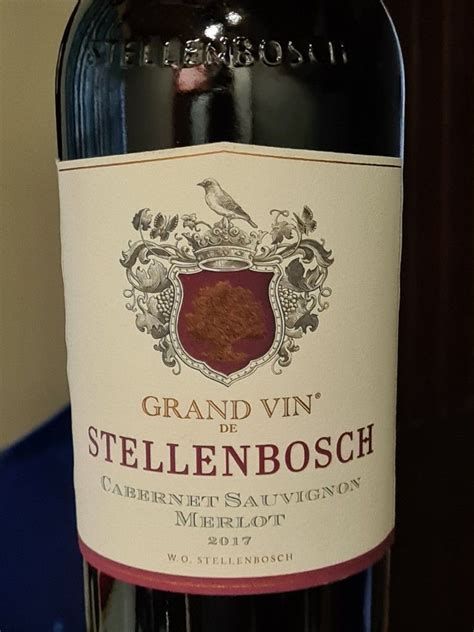 Grand Domaine Grand Vin De Stellenbosch Cabernet Merlot South