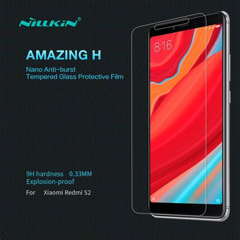 Nillkin Redmi S2 Tempered Glass Screen Protector For Xiaomi Redmi S2