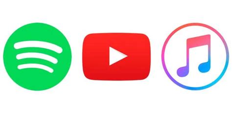 42 Spotify Apple Music Youtube Logo Png