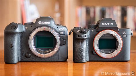 Canon EOS R6 Vs Sony A7 III The 10 Main Differences And Full