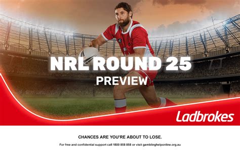 2023 Nrl Round 25 Preview Ladbrokes Blog