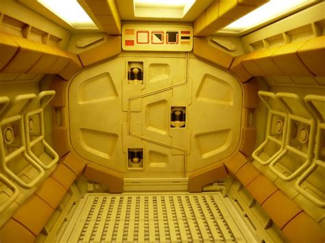 115 Nostromo Airlock Alien 1979 Scratchbuilding Imodeler