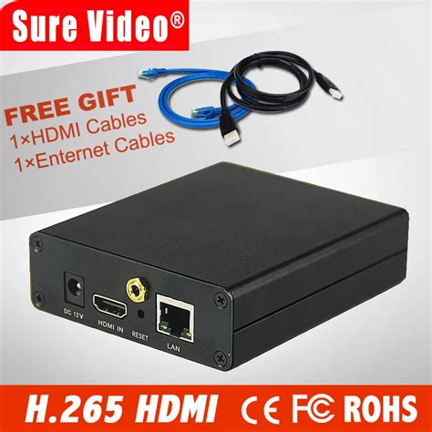 Dhl Free Shipping Hevc H H Hdmi Video Encoder Transmitter