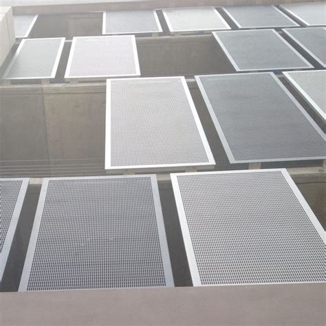 Perforated Metal Gallery Decorative Perforated Sheet Metal Panels