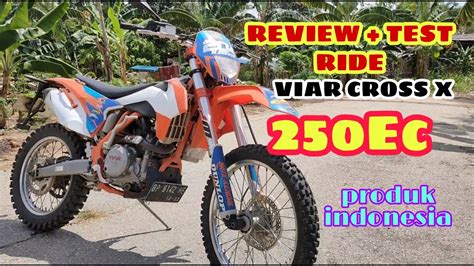 REVIEW TEST RIDE VIAR 250EC PART 1 YouTube