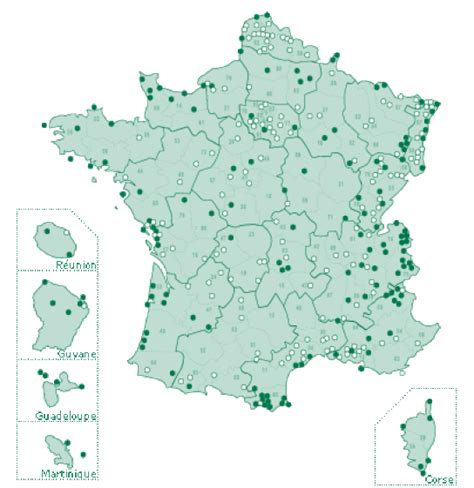 Réserves Voyage Carte Plan