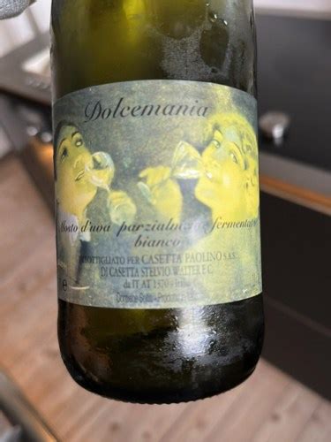 Casetta Paolino Dolcemania Mosto D Uva Parzialmente Bianco Vivino Us