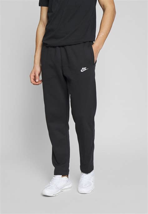 Nike Sportswear Club Pant Tracksuit Bottoms Black White Black