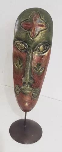 Mascara De Barro Figura Prehispanica Artesania Mexicana En Venta En