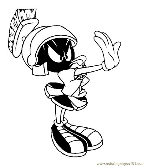 Marvin The Martian Coloring Pages Cartoon Coloring Pages Marvin The Hot Sex Picture