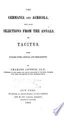 Agricola - Cornelius Tacitus - Google Books