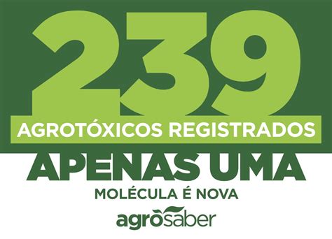 Dos Agrot Xicos Registrados Apenas Uma Mol Cula Nova Agrosaber