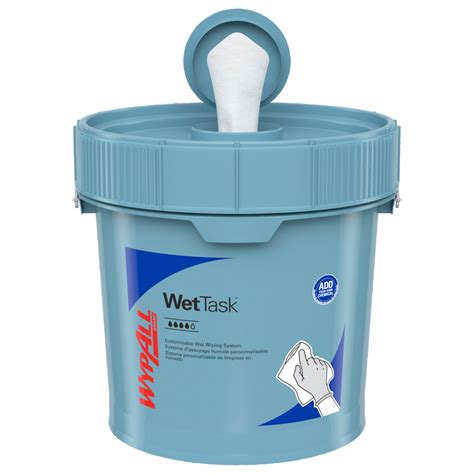 Wypall Powerclean Wettask Wipers For Solvents System Center