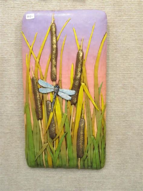 Polymer Clay Wall Hanging K Brueggemann Polymer Clay Painting